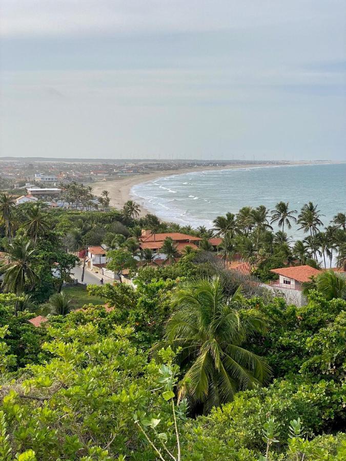 Beachfront Apt & Jacuzzi Taiba Bagian luar foto